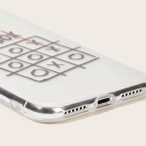 Slogan Pattern iPhone case